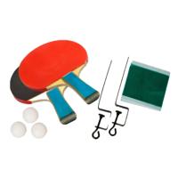 PING PONG RACKETS SET WITH 3 BALLS, SUPPORT AND NET URANUS - thumbnail