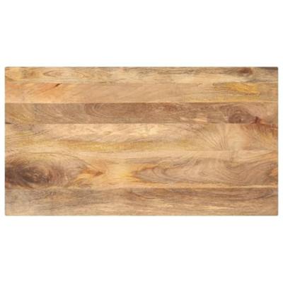 Tafelblad rechthoekig 110x60x3,8 cm massief mangohout