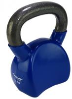 Tunturi Vinyl Kettlebell l 12KG l blauw - thumbnail