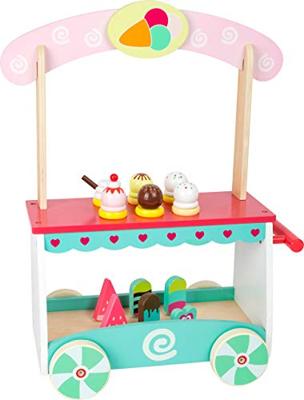 Small Foot - houten ijscokar met accessoires Small Foot - houten ijscokar met accessoires