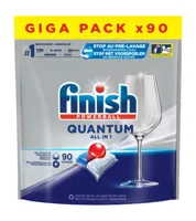 Finish Finish Powerball Quantum All In One Vaatwastabletten - 90 Stuks - thumbnail
