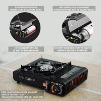 Evocamp Gaskooktoestel 1-pits - thumbnail