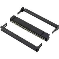 Connfly DS1016-16MA2BB Pinconnector Met trekonlasting Rastermaat: 2.54 mm Totaal aantal polen: 16 Aantal rijen: 2 1 stuk(s) - thumbnail