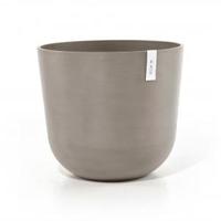 Ecopots Oslo kunststof bloempot Taupe - Ø 52,5 cm - thumbnail