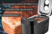 Unold Bachmeister Big Broodbakmachine 1500 g Zwart - thumbnail