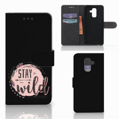 Samsung Galaxy A6 Plus 2018 Leuk Hoesje Boho Stay Wild