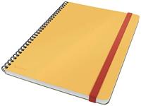 Leitz Cosy notitieboek met spiraalbinding, voor ft B5, gelijnd, geel - thumbnail