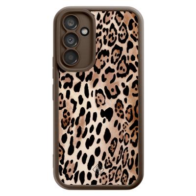 Samsung Galaxy A54 bruine case - Golden wildcat Samsung Galaxy A54 bruine case - Golden wildcat