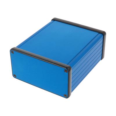 Hammond Electronics 1455N1201BU Universele behuizing 120 x 103 x 53 Aluminium Blauw 1 stuk(s)