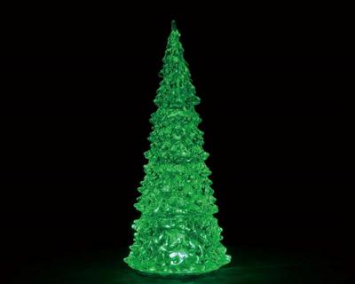 Lemax crystal lighted tree 3 color verlichte boom 2019