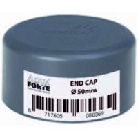 PVC eindkap - 63 mm - thumbnail