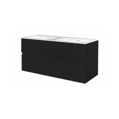 Onderkast Best Design Quick Greeploze 4 Laden 120 cm Mat Zwart (Zonder Wastafel) Onderkast Best Design Quick Greeploze 4 Laden 120 cm Mat Zwart (Zonder Wastafel)