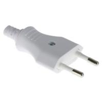 Enzo Stekker zwakstroom wit 6140220 - thumbnail