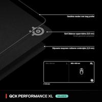 Gaming muismat - STEELSERIES - QcK Performance XL - Balance - 900 x 400 mm - thumbnail