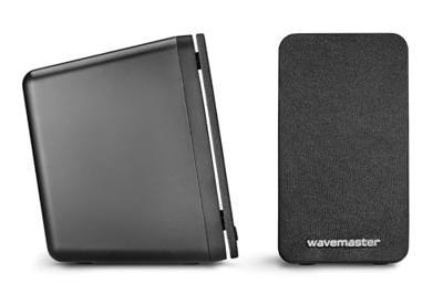 Wavemaster MX3+ BT 2.1 luidsprekersysteem (50 Watt) met Bluetooth-streaming actieve boxen voor TV/Tablet/Smartphone/PC zwart (66506)