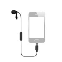 Comica CVM-V01SP (UC) speldmicrofoon voor smartphones met USB-C-aansluiting - thumbnail