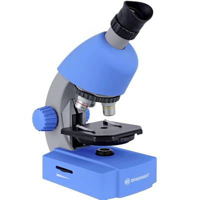 Bresser Optik 8851300WXH000 blau Kindermicroscoop Monoculair 640 x Doorvallend licht
