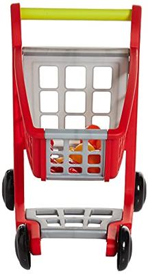 Ecoiffier 100% chef winkelwagen met boodschappen