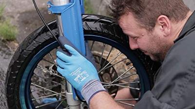 Werkhandschoenen Wonder Grip Blauw Maat 9 Werkhandschoenen Wonder Grip Blauw Maat 9