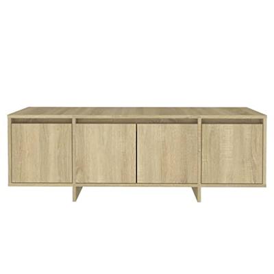 Tv-meubel 120x30x40,5 cm bewerkt hout sonoma eikenkleurig