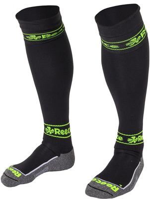Reece 840004 Surrey Socks - Black-Neon Yellow - 25/29