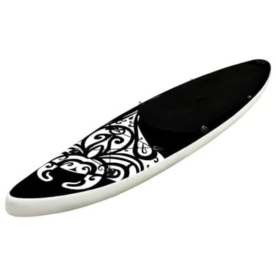 VidaXL Stand up paddleboardset opblaasbaar 320x76x15 cm zwart