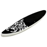 VidaXL Stand up paddleboardset opblaasbaar 320x76x15 cm zwart - thumbnail
