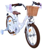 Volare blossom kinderfiets - meisjes - 16 inch - wit - twee handremmen - thumbnail
