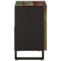 Wastafelkast 62x34x58 cm massief acaciahout - thumbnail