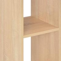 Bartafel 60x60x110 cm eikenkleurig - thumbnail