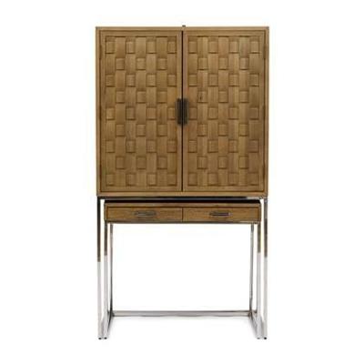 Rivièra Maison Wijnkast/Opbergkast 'Southend' Eikenhout, 182 x 100cm