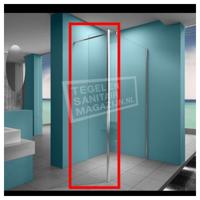 Aktie Zijwand Wiesbaden Hoekprofiel 40X200cm Nano Coating 8mm - thumbnail