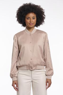 Rino - Pelle Bomber Jacket Banner.7002621 Jackets Smoked Pearl