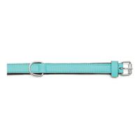 Hondenhalsband Gloria Gestoffeerd turquoise (30 cm) (30 x 1,5 cm) - thumbnail