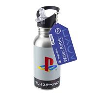 Playstation - Metal Water Bottle with Straw - thumbnail