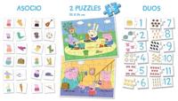 Educatief Spel Peppa Pig SuperPack 4 in 1 Educa - thumbnail