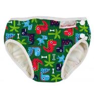 Imsevimse Wasbare Zwemluier Groen Dinosauriers Xl 11-14 Kg (1st) - thumbnail
