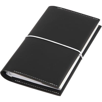Creativ Company Planner / bulletjournal, afm 10x18x1,5 cm, elastieksluiting, zwart, 1 stuk