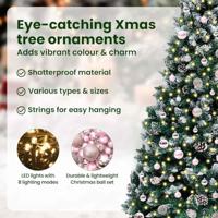 VidaXL Kunstkerstboom groen 240 cm pvc en staal en kunststof - thumbnail