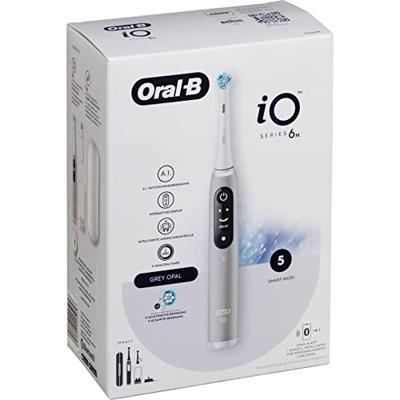 Braun Braun Oral-B iO Series 6 Grey Opal 445258 Elektrische tandenborstel Grijs