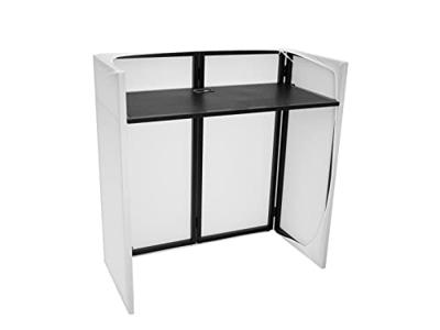 Omnitronic Compact Mobile DJ Stand Mobiele DJ-tafel Staal - thumbnail