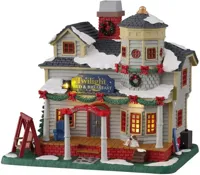 Twilight bed & breakfast (smoking) with 4.5v adaptor Kersthuisje LEMAX - Lemax - thumbnail