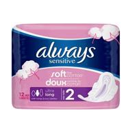 Always Sensitive Long Ultra 12 stuk(s) Maandverband - thumbnail