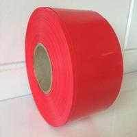 Afbakeningslint 250 m x 8cm rood - thumbnail