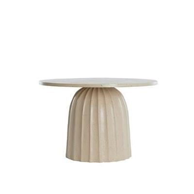 Light & Living Ronde Bijzettafel 'Veglia' 60cm, kleur Zand Light & Living Ronde Bijzettafel 'Veglia' 60cm, kleur Zand