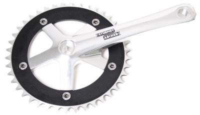 Sturmey Archer crankstel zilv. 1/8" 42T 170mm FCT22 (SA)