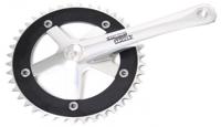 Sturmey Archer crankstel zilv. 1/8" 42T 170mm FCT22 (SA) - thumbnail