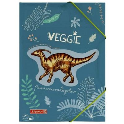 Brunnen Elastomap Dino A4 Papier Blauw