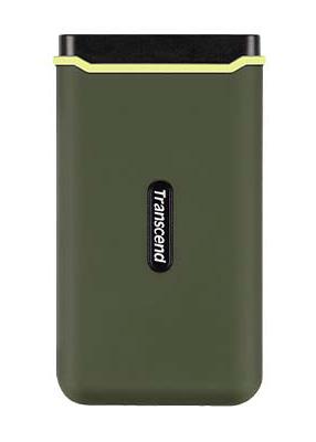Transcend ESD380C 500 GB Externe SSD harde schijf USB-C 3.2 Gen 2 Legergroen TS500GESD380C Transcend ESD380C 500 GB Externe SSD harde schijf USB-C 3.2 Gen 2 Legergroen TS500GESD380C