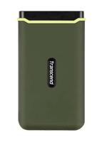 Transcend ESD380C 500 GB Externe SSD harde schijf USB-C 3.2 Gen 2 Legergroen TS500GESD380C - thumbnail